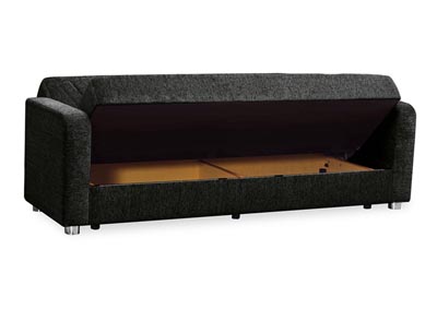 Elegance Black Chenille Sofabed,Ottomanson (Previously Casamode)